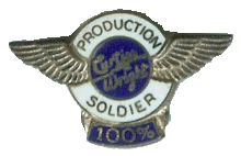 Curtiss-Wright Production Soldier Pin