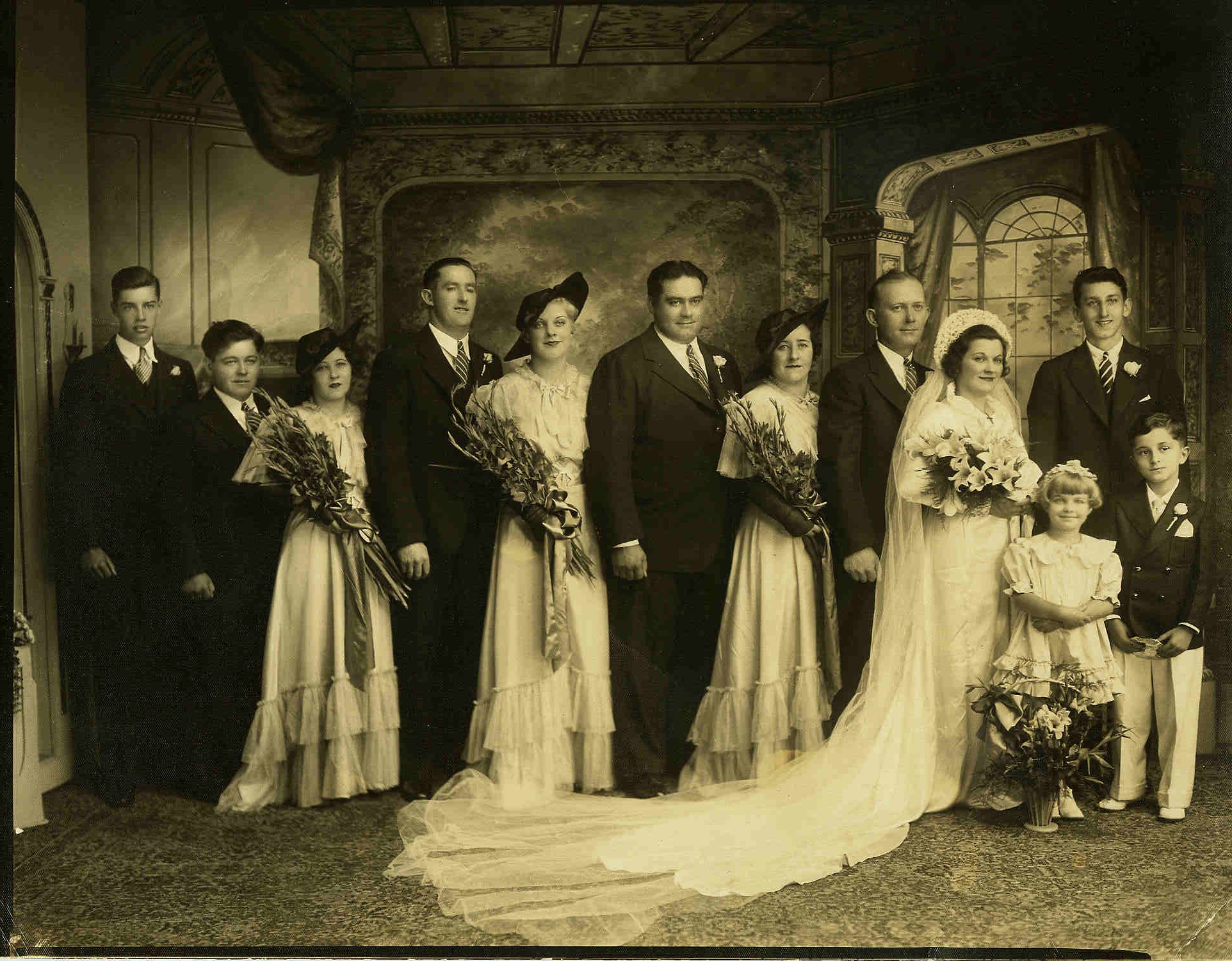 Leo and Alma Gruber's Wedding